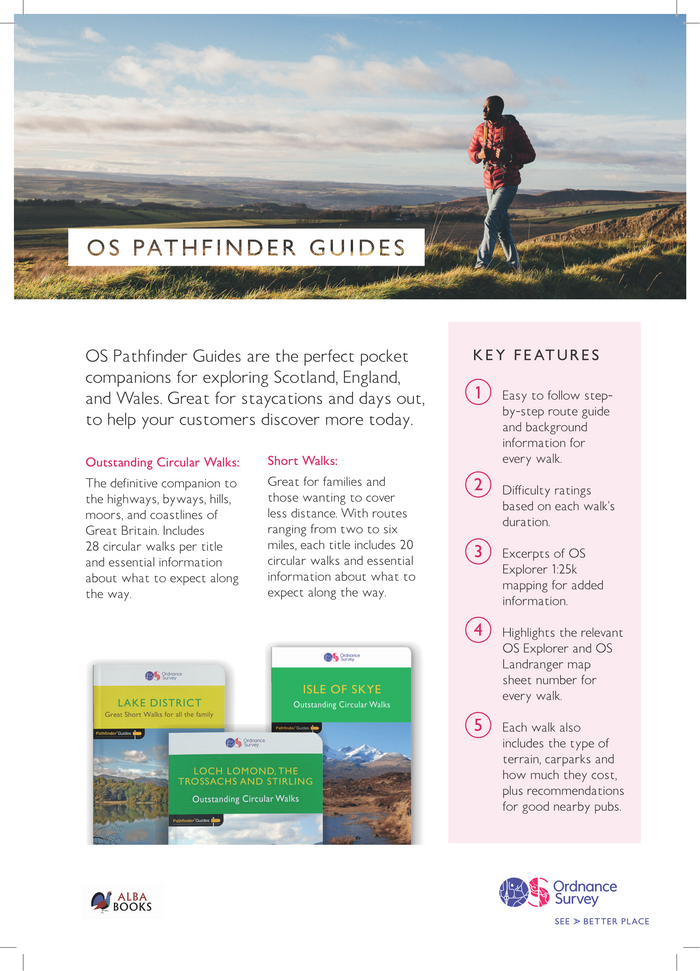 Pathfinder Guides by Ordnance Survey